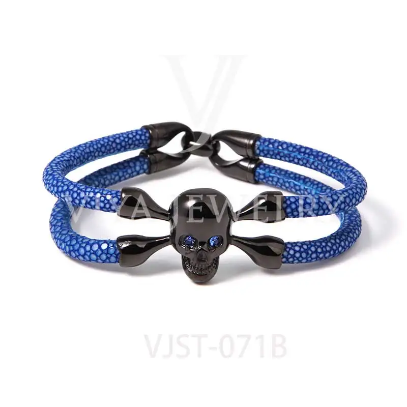 luxury skull bracelet