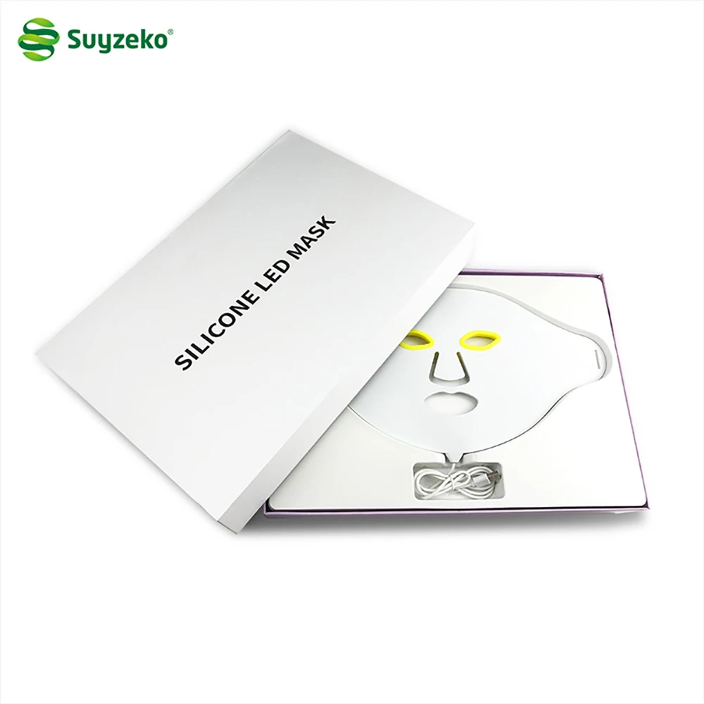 Rechargeable Wireless Led facial Mask Portable Beauty Skin Rejuvenation mask, White silicone material
Rechargeable Wireless Led facial Mask Portable Beauty Skin Rejuvenation mask, White silicone material