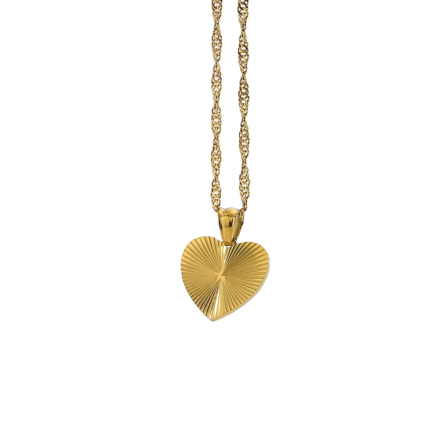 Trendy 18K Gold PVD Plated Stainless Steel Necklace Tarnish Free Waterproof Gold Jewelry
Trendy 18K Gold PVD Plated Stainless Steel Necklace Tarnish Free Waterproof Gold Jewelry