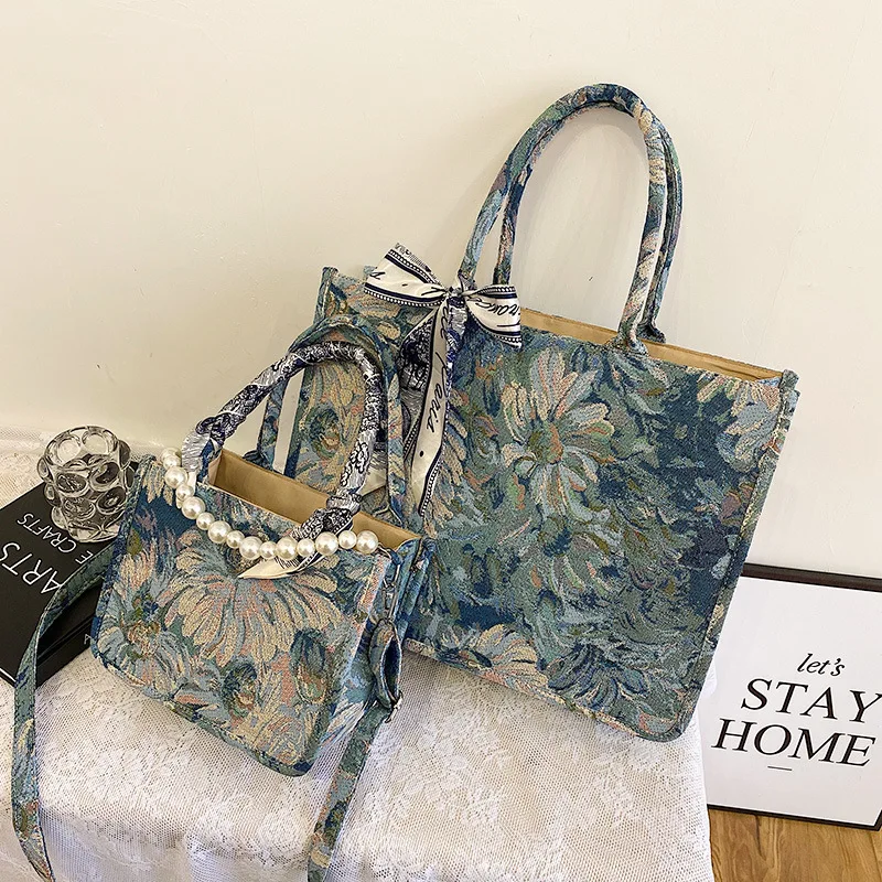 Hot Selling Designer Bags Oil Painting Design Tote Bag Cheap Fashion Women Hand Bags 2021
Hot Selling Designer Bags Oil Painting Design Tote Bag Cheap Fashion Women Hand Bags 2021