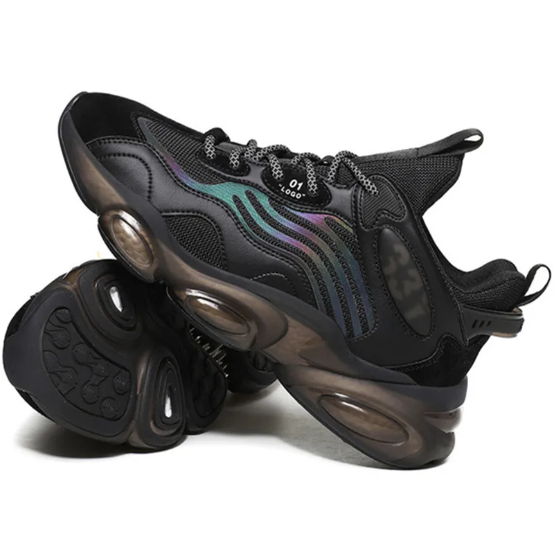 Drop Shipping Men's Laser Reflective Shoes Chunky Sneakers 2021 new Style Fashion Trend Casual Comfortable Footwear Plus Size
Drop Shipping Men's Laser Reflective Shoes Chunky Sneakers 2021 new Style Fashion Trend Casual Comfortable Footwear Plus Size