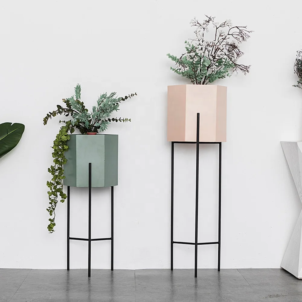 Plant Flower Pot Home Nordic Style Cheap Artificial Indoor Garden Wholesale Stand Iron Metal Planters & Plant Flower Pot, Black,white gold or customized color
Plant Flower Pot Home Nordic Style Cheap Artificial Indoor Garden Wholesale Stand Iron Metal Planters & Plant Flower Pot, Black,white gold or customized color