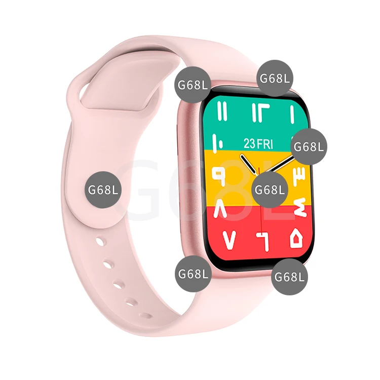 New G68L Smartwatch Multifunction Password Lock Split Screen Fitness Sport Tracker Phone Accessories Waterproof Smart Watch, White, pink, red, blue,black
New G68L Smartwatch Multifunction Password Lock Split Screen Fitness Sport Tracker Phone Accessories Waterproof Smart Watch, White, pink, red, blue,black