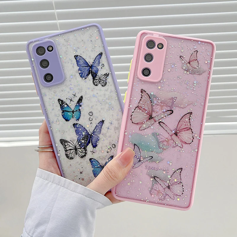 For Samsung Galaxy A32 A72 A51 Mobile Phone Butterfly Star Epoxy Glitter Shockproof Girls Phone Case For S22 S21 S20 Plus Ultra, Mix
For Samsung Galaxy A32 A72 A51 Mobile Phone Butterfly Star Epoxy Glitter Shockproof Girls Phone Case For S22 S21 S20 Plus Ultra, Mix