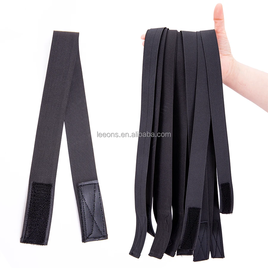 High Quality Adjustable Custom Jacquard Woven Elastic Band For Wigs With Hook And Loop, Black
High Quality Adjustable Custom Jacquard Woven Elastic Band For Wigs With Hook And Loop, Black