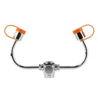 BTT3H-1W Copper Material Safety Equipments with Dual Purpose Desktop Emergency Eyewash Station