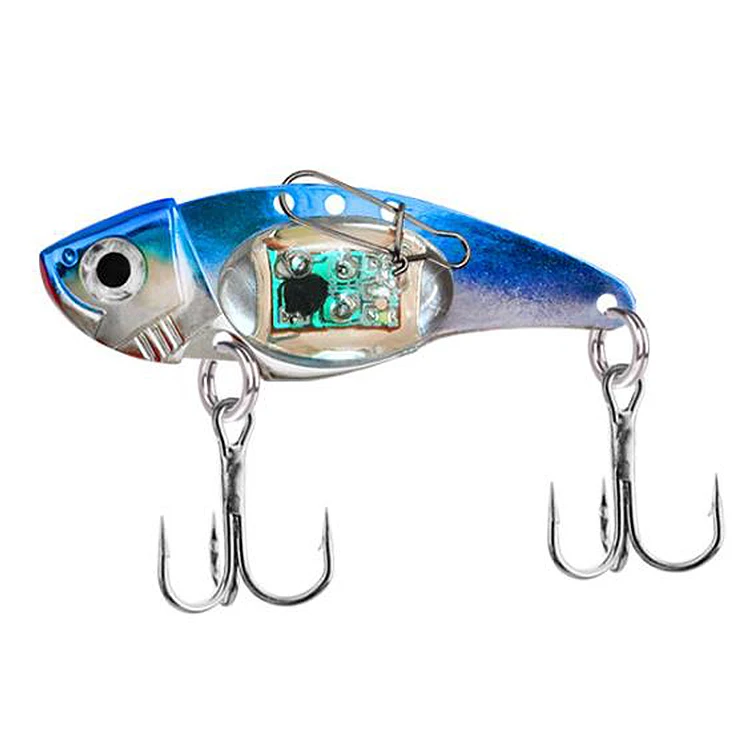 WEIHE 8cm31g LED Fishing Lure Flash Lamp Blink Fishing Tackle Metal Spoon Lure Light Fishing Wobblers, Blue red
WEIHE 8cm31g LED Fishing Lure Flash Lamp Blink Fishing Tackle Metal Spoon Lure Light Fishing Wobblers, Blue red