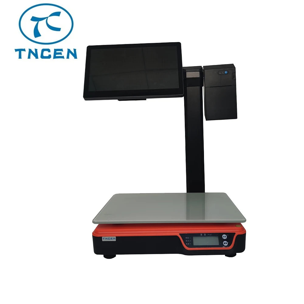 Touch resistance screen all in one PC POS scale with VFD customer display bench scales thermal receipt print Point of sale
Touch resistance screen all in one PC POS scale with VFD customer display bench scales thermal receipt print Point of sale