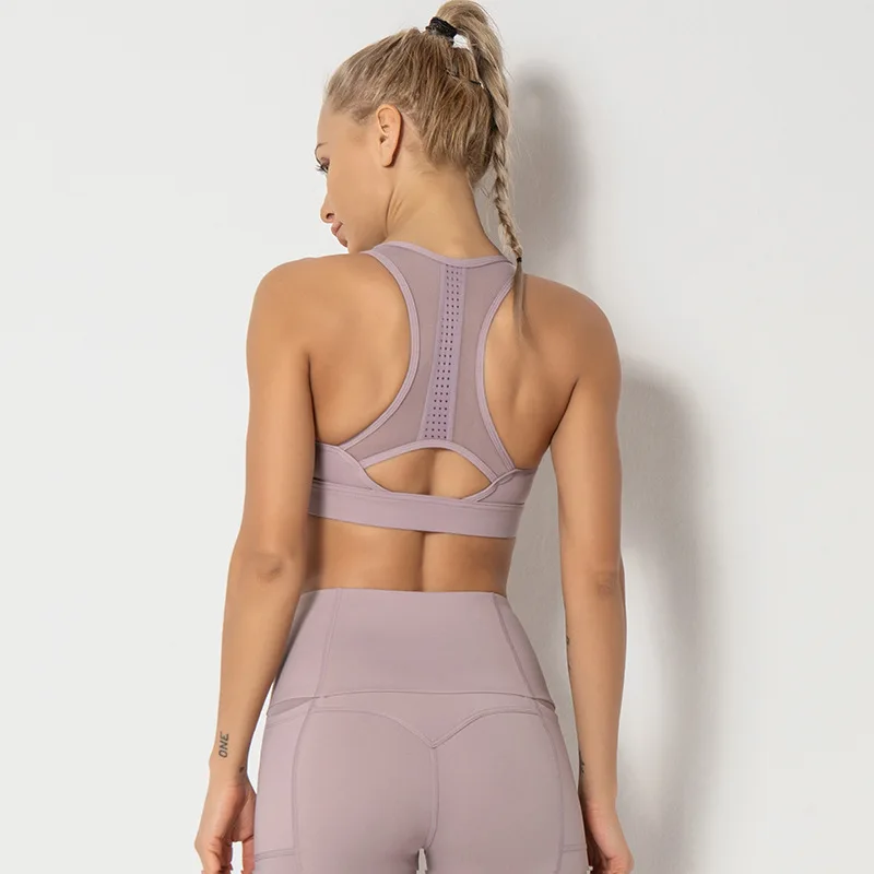 Tank Top Hollow Out Sport Top for Women Breathable Workout Running Active Bra Female Push Up Padded Fitness Yoga Bra 2021, Light blue, light purple, army green, black gray, navy blue
Tank Top Hollow Out Sport Top for Women Breathable Workout Running Active Bra Female Push Up Padded Fitness Yoga Bra 2021, Light blue, light purple, army green, black gray, navy blue