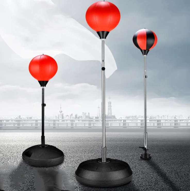PU Leather Standing Boxing Punching Balls & Speed Balls Smart For Gym Fitness Training, Red&black/red/black
PU Leather Standing Boxing Punching Balls & Speed Balls Smart For Gym Fitness Training, Red&black/red/black