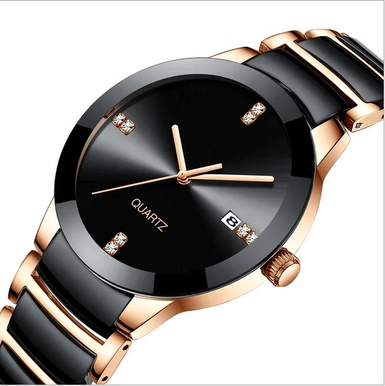 Ceramic Quartz Watch For Man Luxury High Quality Men's Stainless Steel Business luxury Watches
Ceramic Quartz Watch For Man Luxury High Quality Men's Stainless Steel Business luxury Watches