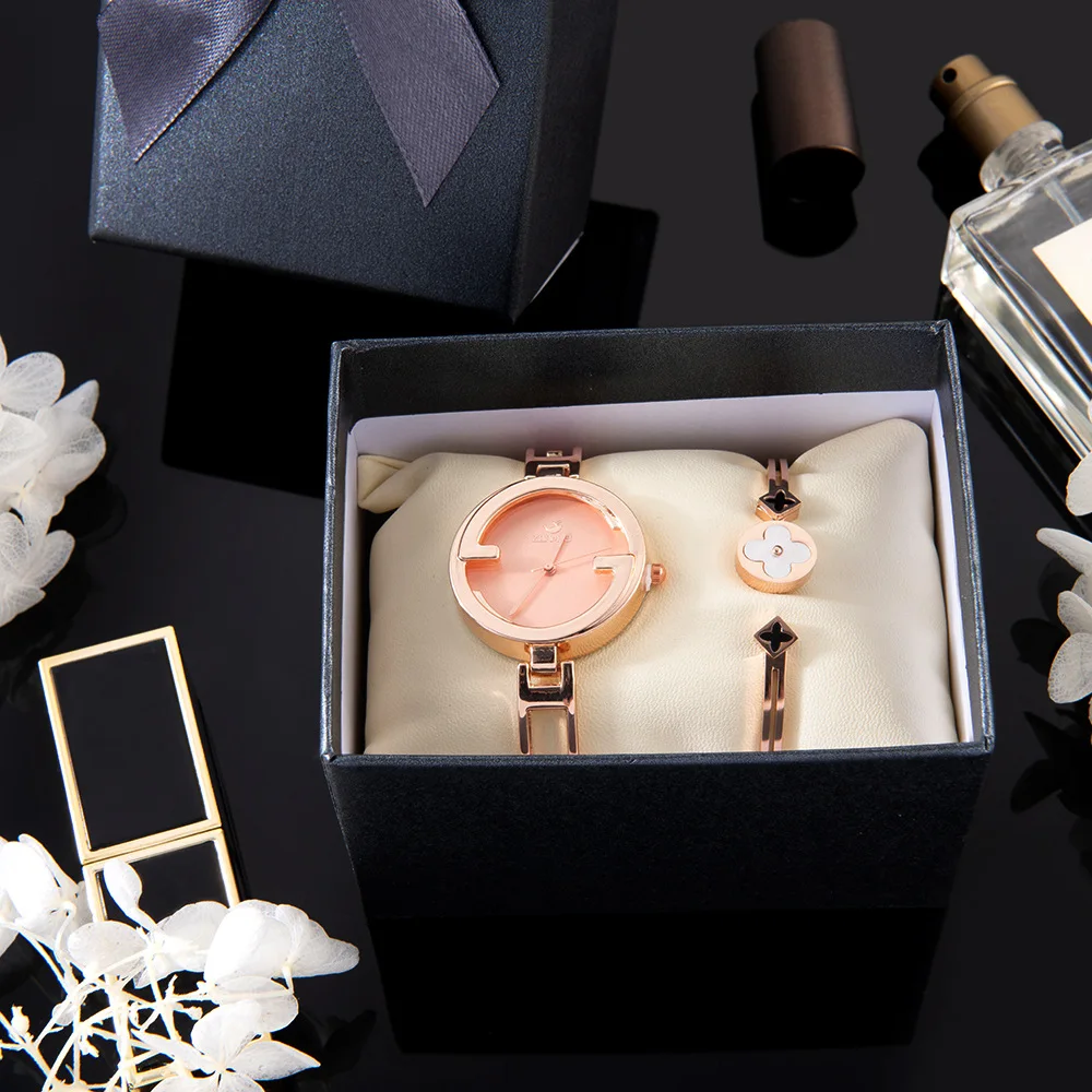 Hot sale brand vintage steel bracelet gold 2pcs set girls gift quartz watch jewelry, As pic
Hot sale brand vintage steel bracelet gold 2pcs set girls gift quartz watch jewelry, As pic