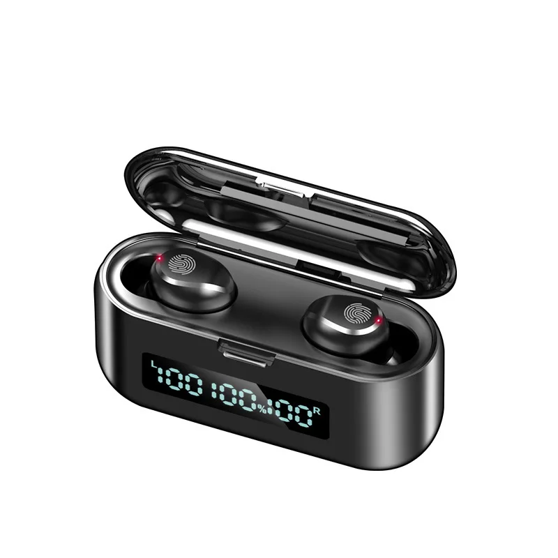 Auto Connection Wholesale Earphone Mobile Power Bank Fingerprint Touch Wireless Earbuds LED Display Noise Canceling Earphones
Auto Connection Wholesale Earphone Mobile Power Bank Fingerprint Touch Wireless Earbuds LED Display Noise Canceling Earphones