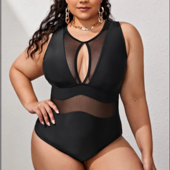 Custom New Black Sexy Plus Size One Piece Bikini Front Hollow Out Back Tie Swimsuit Women Sportswear Fitness Swimwear
Custom New Black Sexy Plus Size One Piece Bikini Front Hollow Out Back Tie Swimsuit Women Sportswear Fitness Swimwear