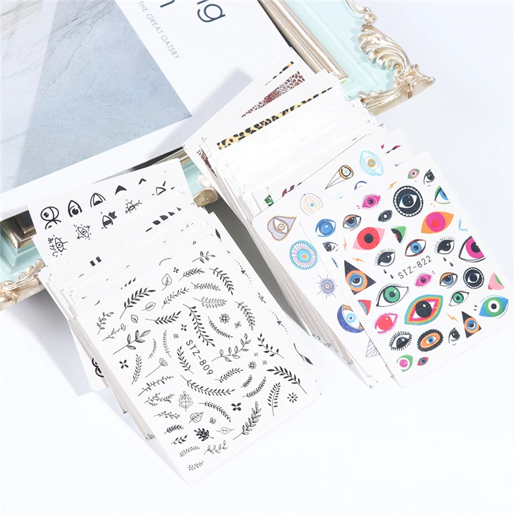 Hot Selling Art Decoration Wholesale Autumn Leaf Multi-design Decal Wraps Adhesive Shiny Popular DIY Stickers For Nails, Mixed color
Hot Selling Art Decoration Wholesale Autumn Leaf Multi-design Decal Wraps Adhesive Shiny Popular DIY Stickers For Nails, Mixed color