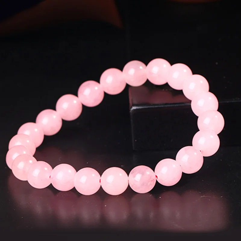Women Men Birthday Gifts Healing Crystal Natural Stone Rose Quartz Bead Bracelet, Picture
Women Men Birthday Gifts Healing Crystal Natural Stone Rose Quartz Bead Bracelet, Picture