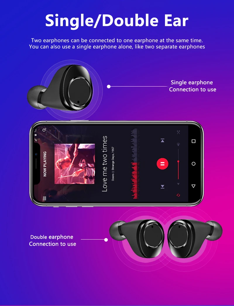 X13 Wireless Bluetooth Earphone