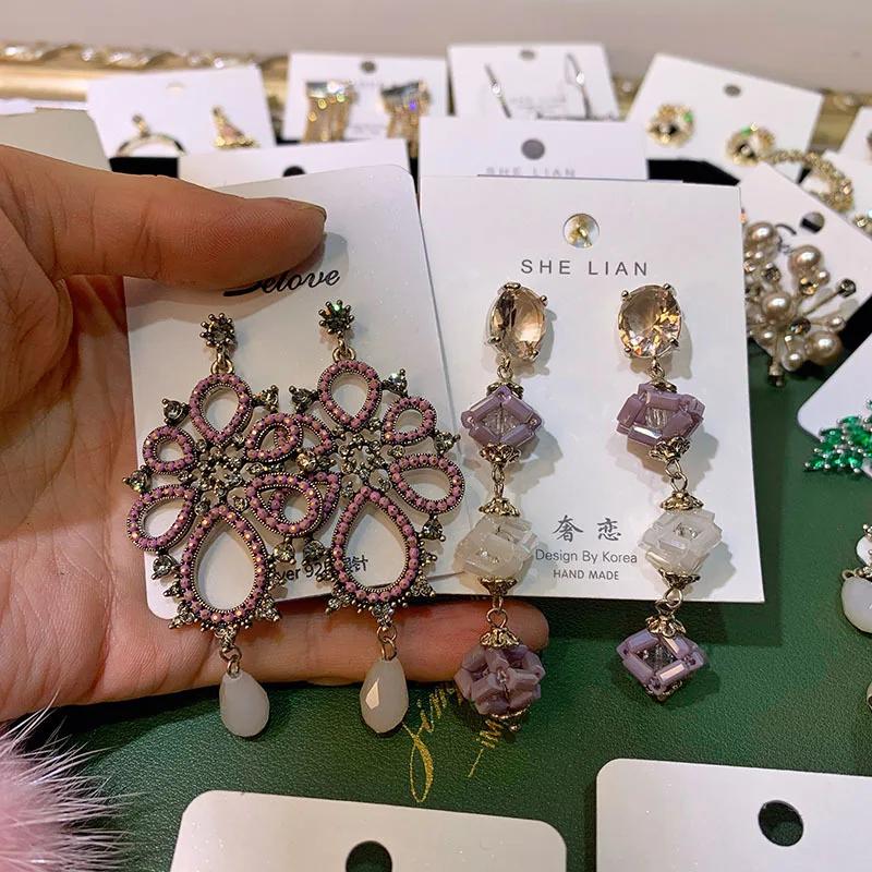 Women's latest design Korean Fashion Gold Plated Tassel Earrings long Tassel Earrings Jewelry manufacturers direct mixed batch
Women's latest design Korean Fashion Gold Plated Tassel Earrings long Tassel Earrings Jewelry manufacturers direct mixed batch