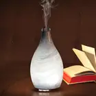 120ml Handmade Glass Art Pattern Ultrasonic Aroma diffuser Essential Oil Diffuser Aromatherapy Cool Mist Humidifier