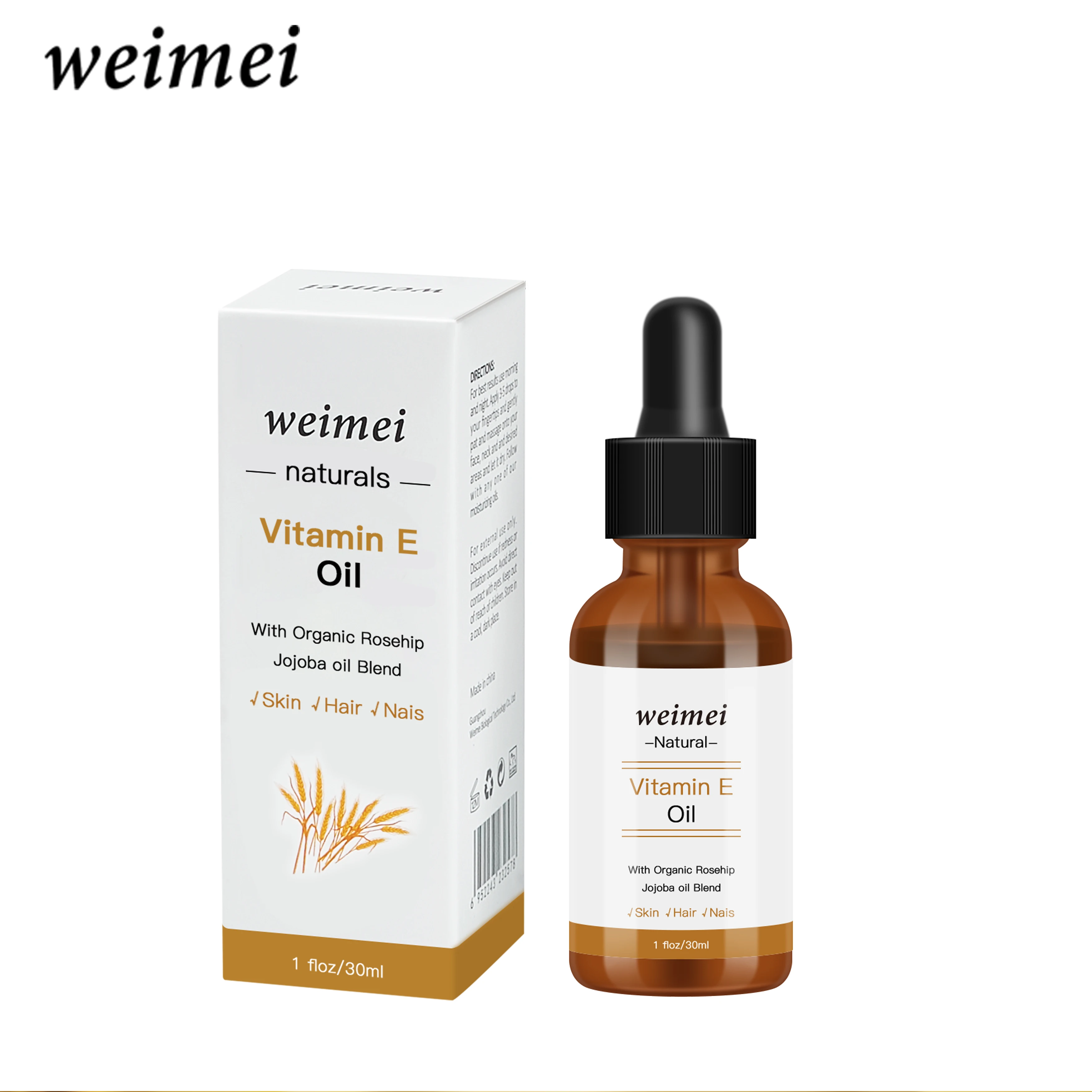 WeiMei Natural Oil Skin Care Best Vitamin C No Preservative Moisturizing Skin Care Vitamin E Oil
WeiMei Natural Oil Skin Care Best Vitamin C No Preservative Moisturizing Skin Care Vitamin E Oil