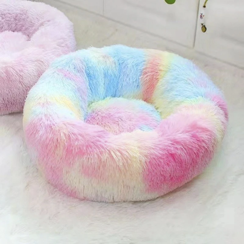 Round cozy cat bedcushion dog bed low price pet