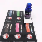 Free Design Custom Printing Pharmaceutical Steroid Holographic Laser Effect 10ml Vial Label