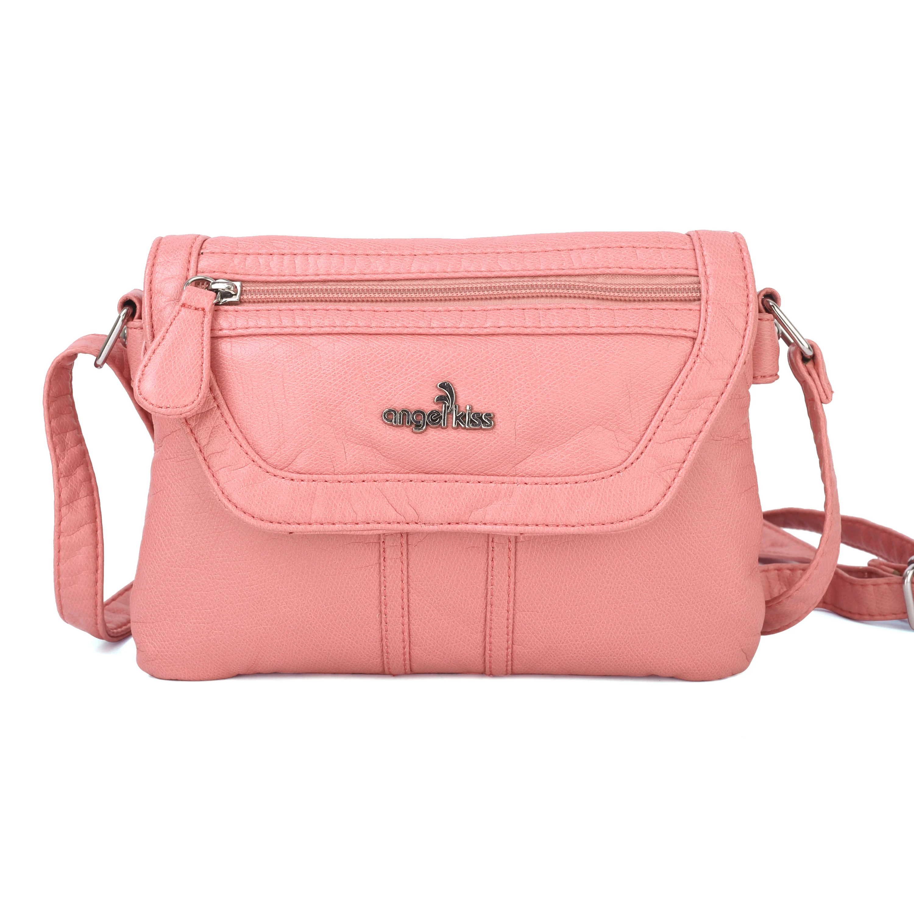 Angelkiss Factory Wholesale Custom PU leather women hand bags ladies tote shoulder bag ladies handbags
Angelkiss Factory Wholesale Custom PU leather women hand bags ladies tote shoulder bag ladies handbags