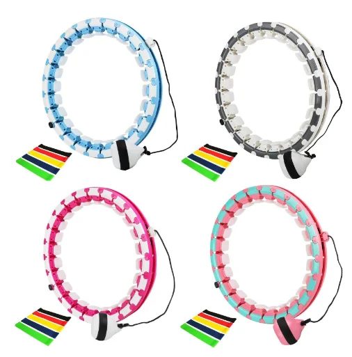 Sports Training Waist Trainer Hula Weighted Exercise Fitness Sport Hoola ring Hoop, Pink, blue, grey, green
Sports Training Waist Trainer Hula Weighted Exercise Fitness Sport Hoola ring Hoop, Pink, blue, grey, green
