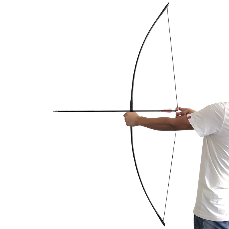 Traditional Longbow 20-70Lbs Handmade one-piece Long Bow 66inch English Longbow, Black
Traditional Longbow 20-70Lbs Handmade one-piece Long Bow 66inch English Longbow, Black