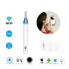 3.9mm otoscope AI control direction wireless wifi video otoscope ear cleaning endoscope