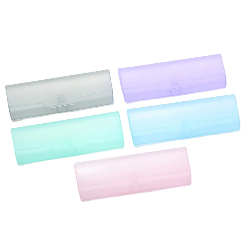 DCOPTICAL Plastic PVC Matte Reading Glasses Case abrazine translucent eyeglasses box portable cases
DCOPTICAL Plastic PVC Matte Reading Glasses Case abrazine translucent eyeglasses box portable cases