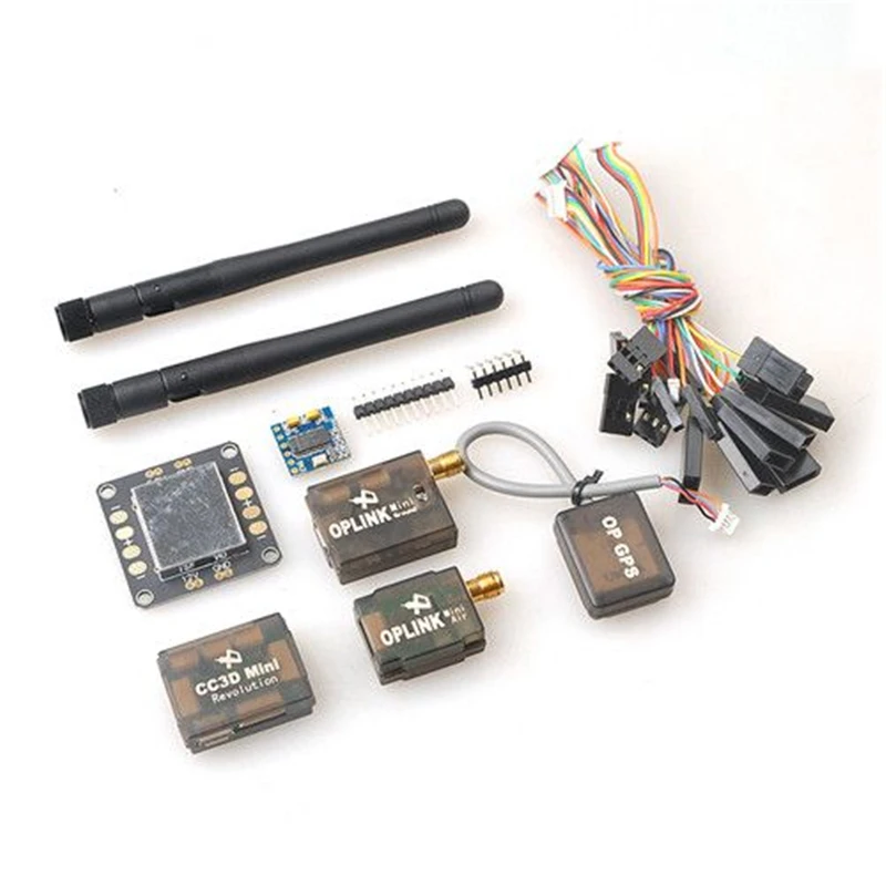 Openpilot Mini CC3D Revolution Filight Controller+Oplink 433MHz Mini Air & Ground Station+OP GPS+OP OSD for FPV Part
Openpilot Mini CC3D Revolution Filight Controller+Oplink 433MHz Mini Air & Ground Station+OP GPS+OP OSD for FPV Part