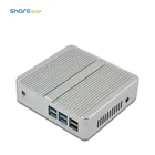 fanless industrial ubuntu mini pc 12v i5 4200y i3 4020y desktop computer with mini pci express slot