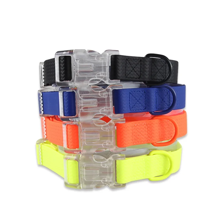 Waterproof Popular High Flex Rubber Silicone Waves PVC Coated Nylon Dog Collar, Green,yellow,orange,pink,red,blue,brown,black,white,etc.
Waterproof Popular High Flex Rubber Silicone Waves PVC Coated Nylon Dog Collar, Green,yellow,orange,pink,red,blue,brown,black,white,etc.
