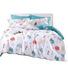 Wholesale rainbow printed cotton fabric for making bedding set