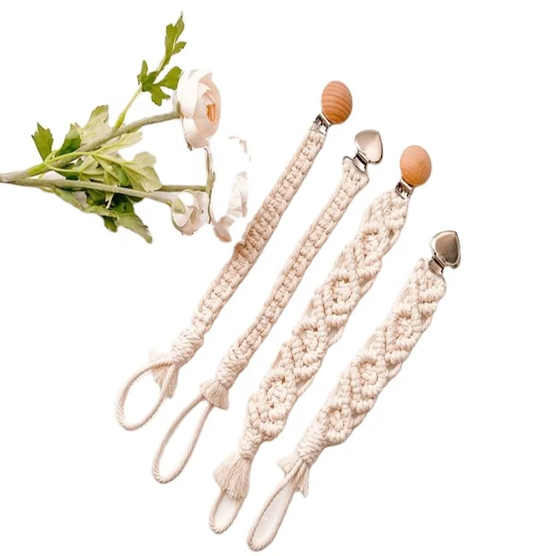 Baby Pacifier Clip Chain Handmade Macrame Crochet Pacifier Clips Custom Pacifier Clips
Baby Pacifier Clip Chain Handmade Macrame Crochet Pacifier Clips Custom Pacifier Clips