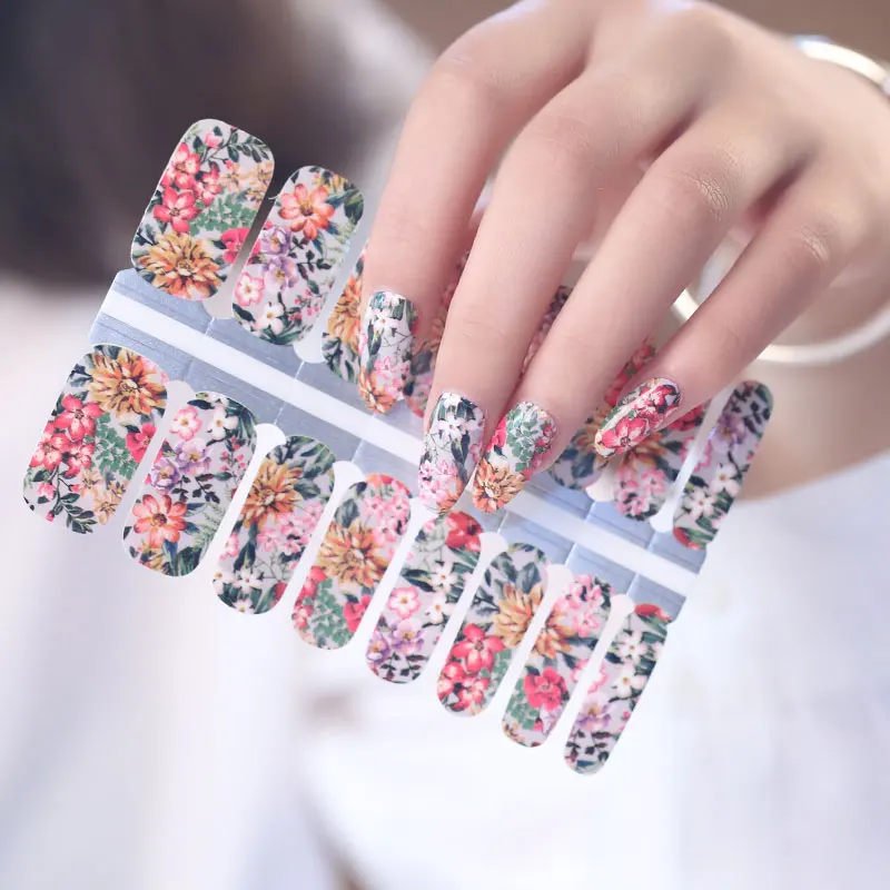 Wholesale colorful flower design nail polish stickers, nail art supplier, nail wraps
Wholesale colorful flower design nail polish stickers, nail art supplier, nail wraps