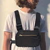 Universal Chest Backpack Nylon Military Vest Chest Rig Kids Waist Pack Pouch Holster Harness Walkie Talkie Radio Running Water