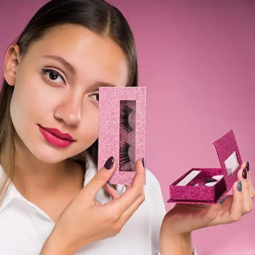 JC Eyelashes Box With 5d 8d 25mm Real Mink Lashes Custom Package red eyelash packaging vendor customized boxes, Colors
JC Eyelashes Box With 5d 8d 25mm Real Mink Lashes Custom Package red eyelash packaging vendor customized boxes, Colors