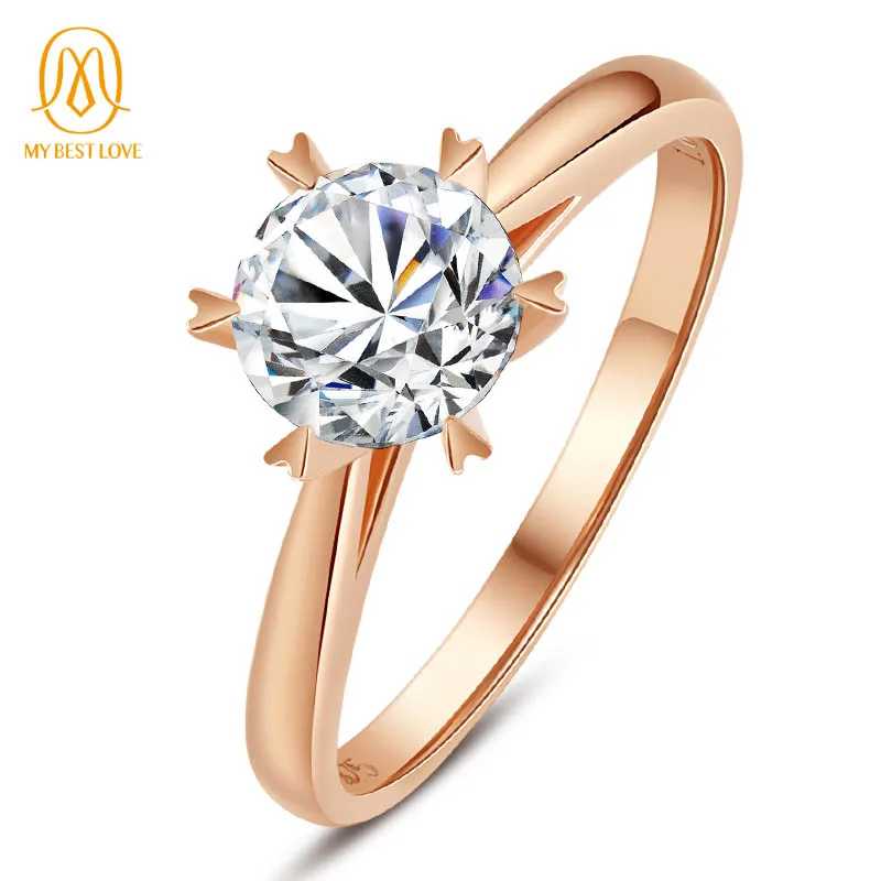 New Arrival 9K White Gold Engagement Ring Wedding Band Kuololit Moissanite Ring for Women, Rose gold
New Arrival 9K White Gold Engagement Ring Wedding Band Kuololit Moissanite Ring for Women, Rose gold