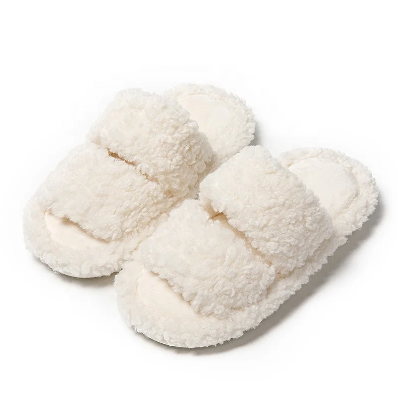 Fashion factory high quality custom Warm Winter comfy Indoor Slippers Women anti-slip plush shoes home bedroom fur one strap
Fashion factory high quality custom Warm Winter comfy Indoor Slippers Women anti-slip plush shoes home bedroom fur one strap