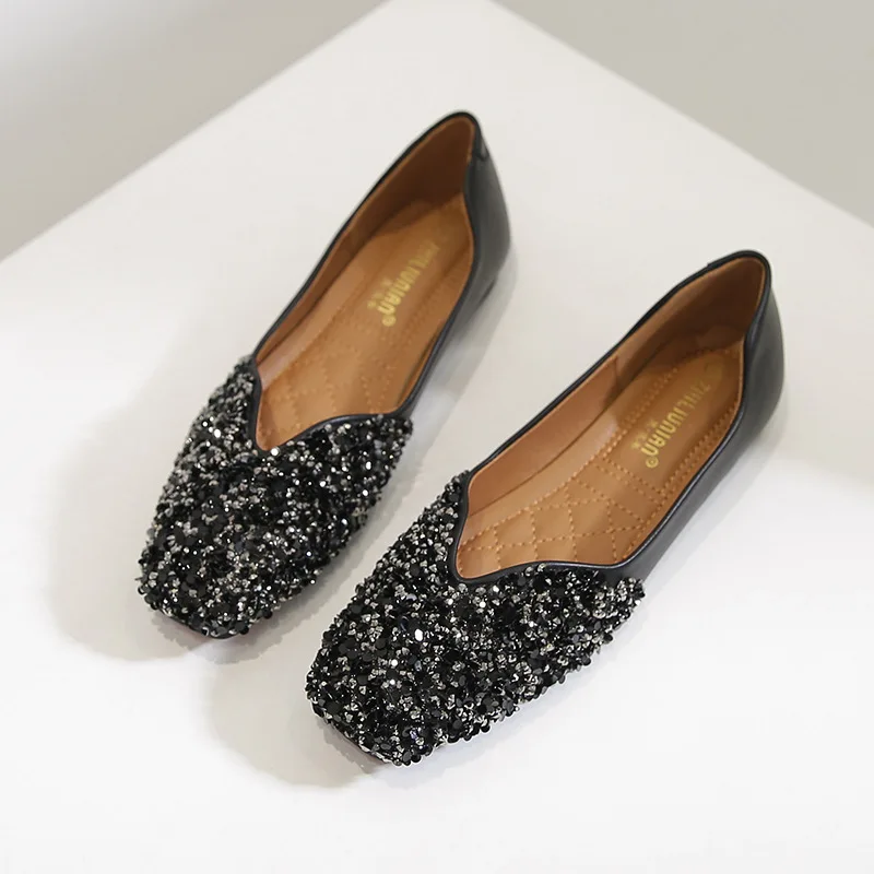 Sequins Wholesale Women Flats Mommy Fashion Girls Casual Sports Shoes Luxury Style White Black OEM Top Brand Flats
Sequins Wholesale Women Flats Mommy Fashion Girls Casual Sports Shoes Luxury Style White Black OEM Top Brand Flats