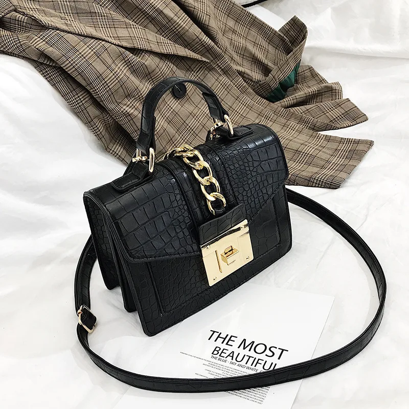 Luxury bag leather fashion designer alligator leather purses and handbags ladies black hand bag
Luxury bag leather fashion designer alligator leather purses and handbags ladies black hand bag