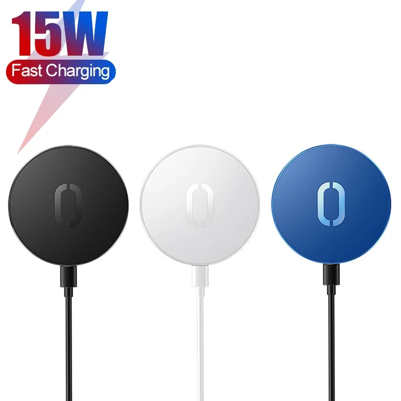 USLION Magnetic Wireless Charging For Magsafe For iPhone 12 11 XS X Pro Max Mini 15W Fast Charger For Samsung Wireless Charger, Black white blue
USLION Magnetic Wireless Charging For Magsafe For iPhone 12 11 XS X Pro Max Mini 15W Fast Charger For Samsung Wireless Charger, Black white blue