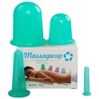 Face care treatment home use health care mini silicone massage cup facial cupping cup