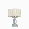 2019 Original Design White Acrylic Table Lamp Bedside Table Lamp With Creamy-White Color Lamp Shade