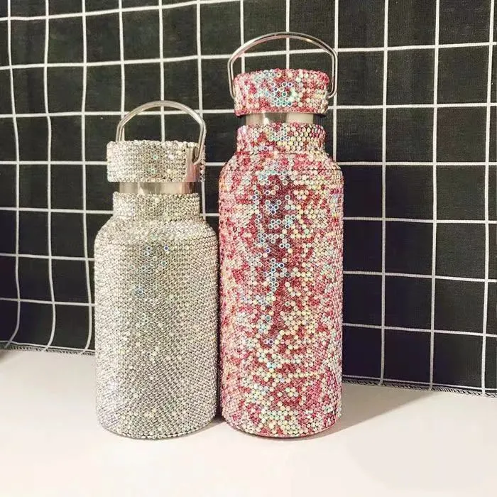 Woman Girl Creative High Quality Gift Diamond Rhinestone Stainless Steel Water Bottle Vacuum Flask Cup, As picture
Woman Girl Creative High Quality Gift Diamond Rhinestone Stainless Steel Water Bottle Vacuum Flask Cup, As picture