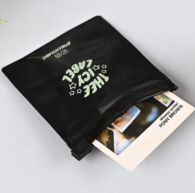 Custom Logo Solid Black Zipper bag Privacy Packaging Bag compostable Plastic PVC Mini Zipper Pouch Jewelry Cosmetic Zip lock Bag
Custom Logo Solid Black Zipper bag Privacy Packaging Bag compostable Plastic PVC Mini Zipper Pouch Jewelry Cosmetic Zip lock Bag