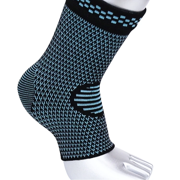 Custom logo soft knitting foot sleeves elastic ankle brace compression ankle support, Black, yellow, blue
Custom logo soft knitting foot sleeves elastic ankle brace compression ankle support, Black, yellow, blue