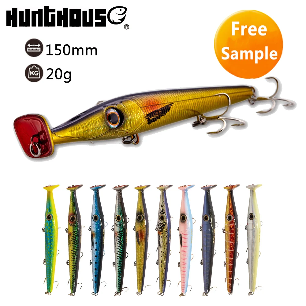 150mm/20g unpainted hunt house japanese topwater fishing 3D eyes popper lure, 10 colors
150mm/20g unpainted hunt house japanese topwater fishing 3D eyes popper lure, 10 colors